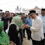 Gubernur Lampung Dan Ibu Wulan Sari, Safari Ramadhan Di Terbanggi Besar Lamteng
