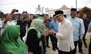 Gubernur Lampung Dan Ibu Wulan Sari, Safari Ramadhan Di Terbanggi Besar Lamteng