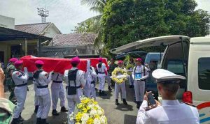 Pemprov Lampung Beri Penghormatan Terakhir kepada Almarhum Kopda Marinir Muhammad Mahfudi