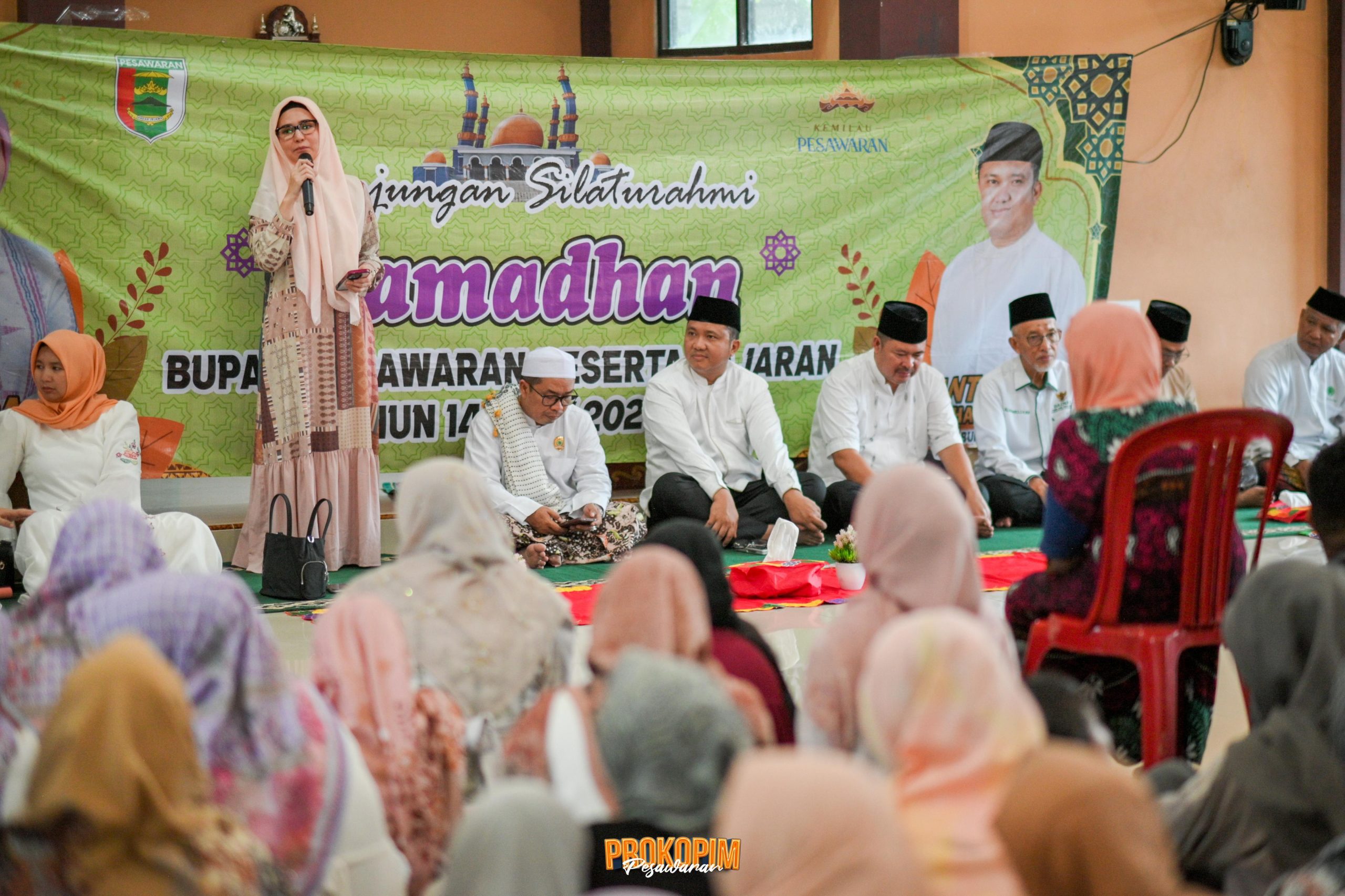 Silaturahmi Ramadhan Sekaligus Peninjauan Pasar Murah dan Bazar Ramadhan di Kecamatan Tegineneng