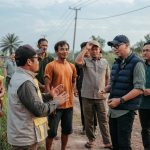 Gubernur Rahmat Mirzani Djausal Turun Ke Ruas Jalan Gedung Aji menuju Umbul Mesir Tulang Bawang