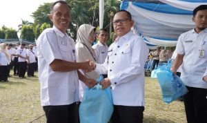 Korpri Provinsi Lampung, Bagi Bagi Sembako Dalam Rangka Mempererat Tali Silaturahim Sesama ASN