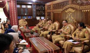 Parosil Mabsus sambut audensi pihak BPS Lampung Barat