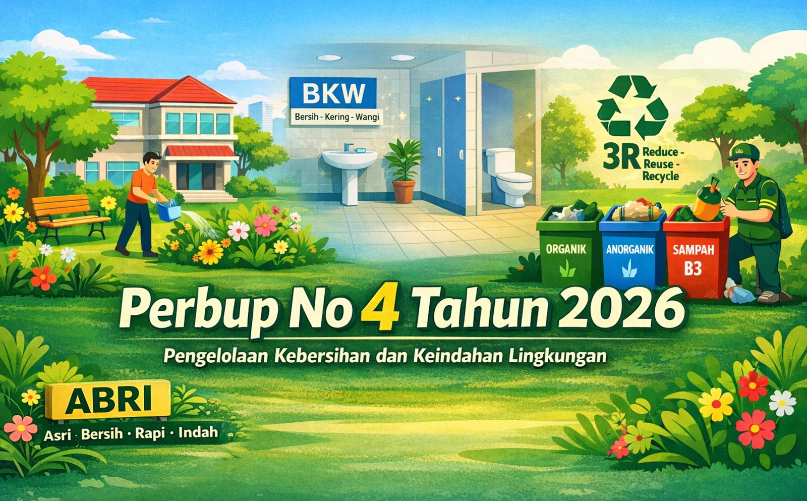 Bupati Egi Terapkan Standar Kebersihan Baru, Mulai 2026 Warga Lampung Selatan Wajib Pilah Sampah, Kadis Kominfo: Perubahan Kecil dari Rumah Jaga Lingkungan
