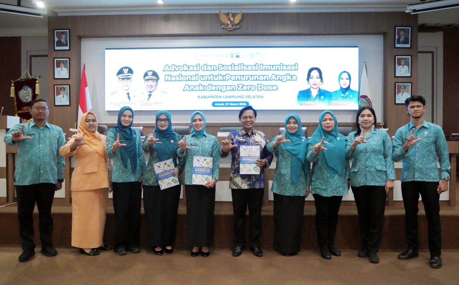 Lampung Selatan Jadi Pilot Project Imunisasi Zero Dose, 4.967 Anak Disasar di 28 Puskesmas