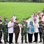 Bupati Nanda Indira Dampingi Waaster Panglima TNI Brigjen TNI (Mar) Bambang Hadi Suseno, Evaluasi TMMD Ke 127 Kodim 0421/Lampung Selatan