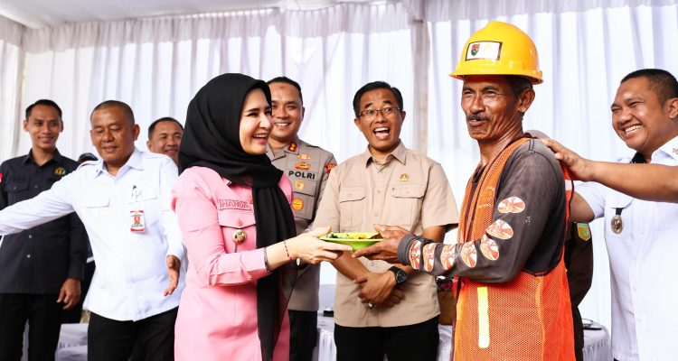 Ground Breaking Jembatan Perintis Garuda Perkuat Akses dan Konektivitas Masyarakat Desa Sukaraja