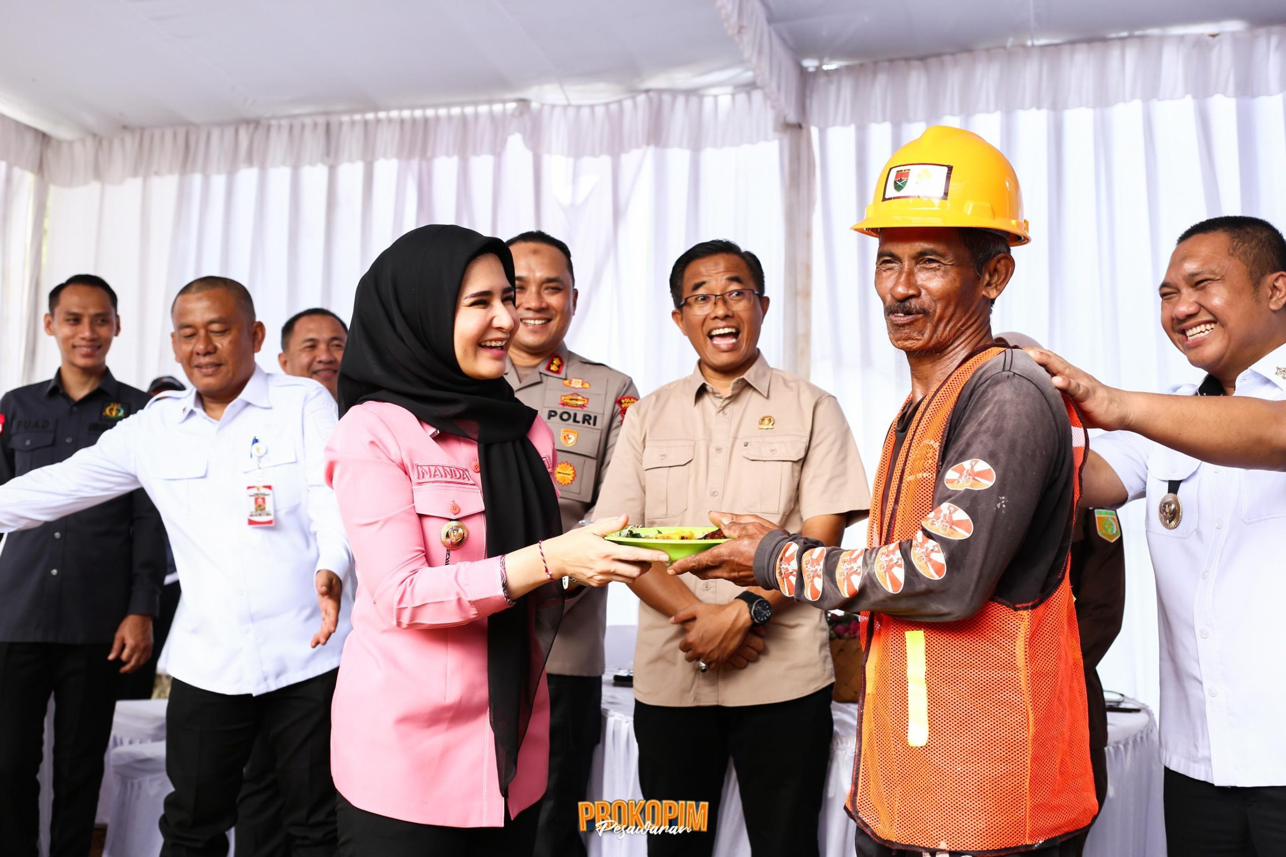 Ground Breaking Jembatan Perintis Garuda Perkuat Akses dan Konektivitas Masyarakat Desa Sukaraja