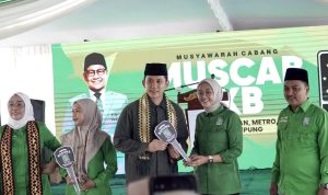 PKB Lampung Gelar Muscab di Pantai Sebalang, Bagikan Mobil BAGUNA untuk Layanan Warga