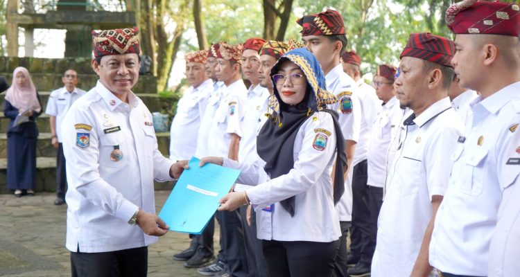 56 Pejabat Dilantik di Lokasi Wisata Way Belerang, Sekda Supriyanto: Jabatan Harus Dibayar dengan Kinerja Nyata