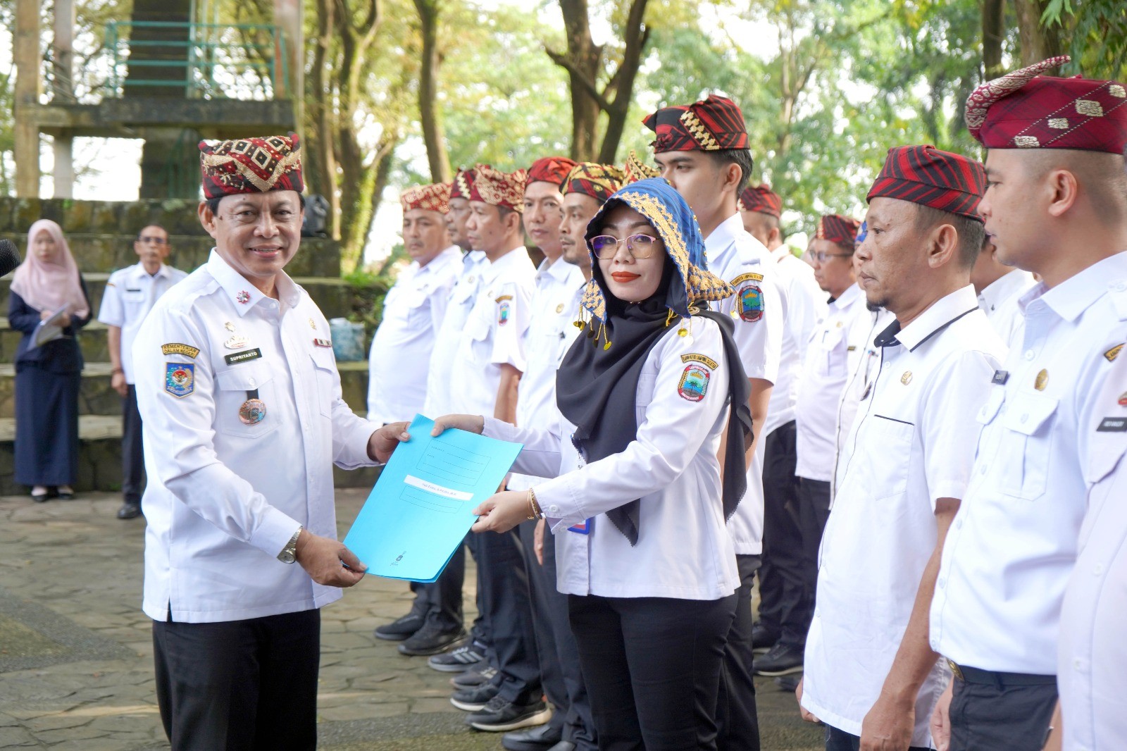 56 Pejabat Dilantik di Lokasi Wisata Way Belerang, Sekda Supriyanto: Jabatan Harus Dibayar dengan Kinerja Nyata
