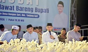 Apresiasi Pecinta Al-Qur’an, Bupati Egi Beri Hadiah Umrah untuk Dua Jemaah di Shobat Tanjung Sari
