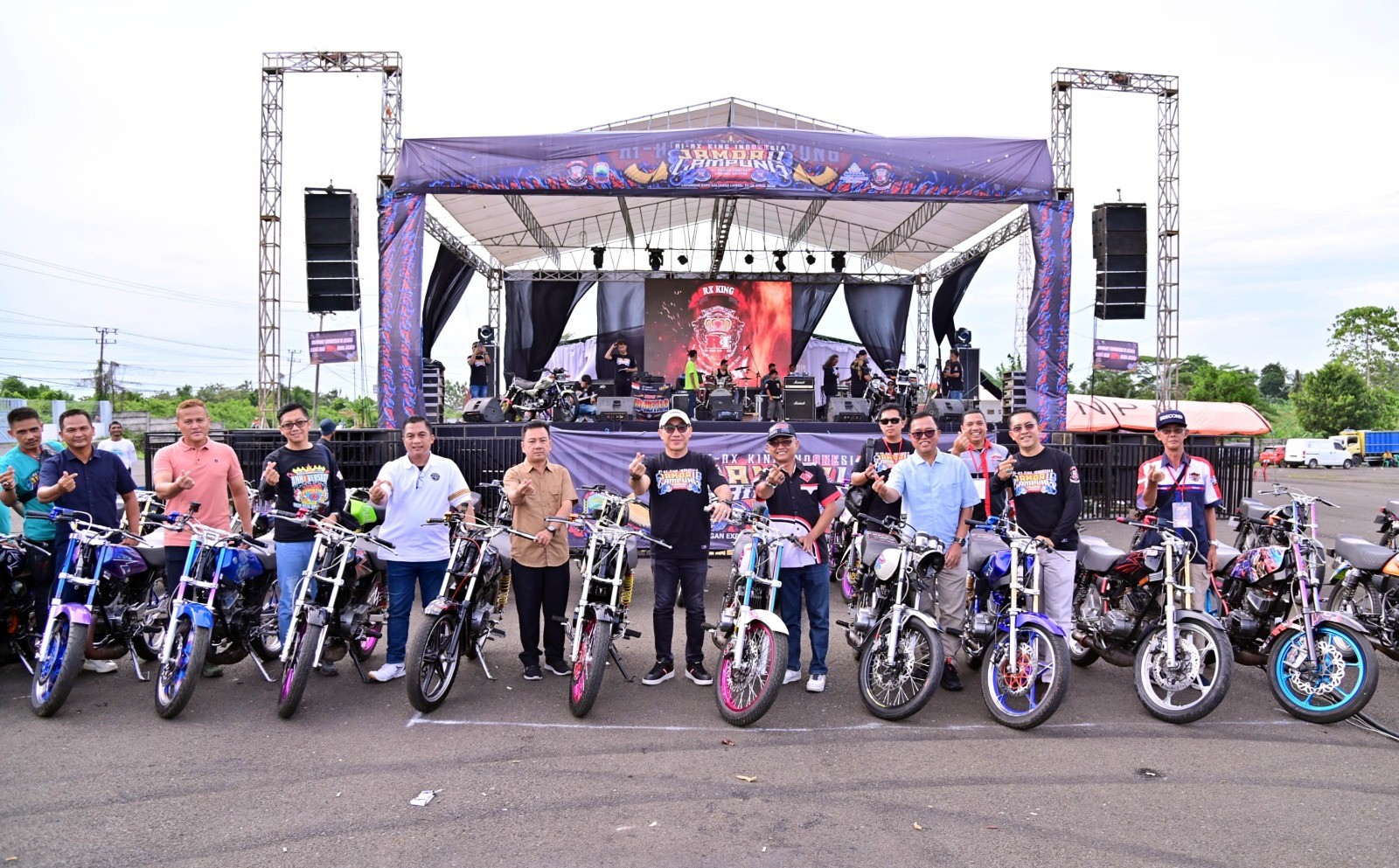 Jamda II RX-King Lampung Resmi Dibuka, Wabup Syaiful: Keselamatan Harus di Atas Kecepatan