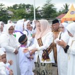Tanamkan Nilai Religius Sejak Dini, Plt Bunda PAUD Lampung Tengah Buka Simulasi Manasik Haji di Punggur