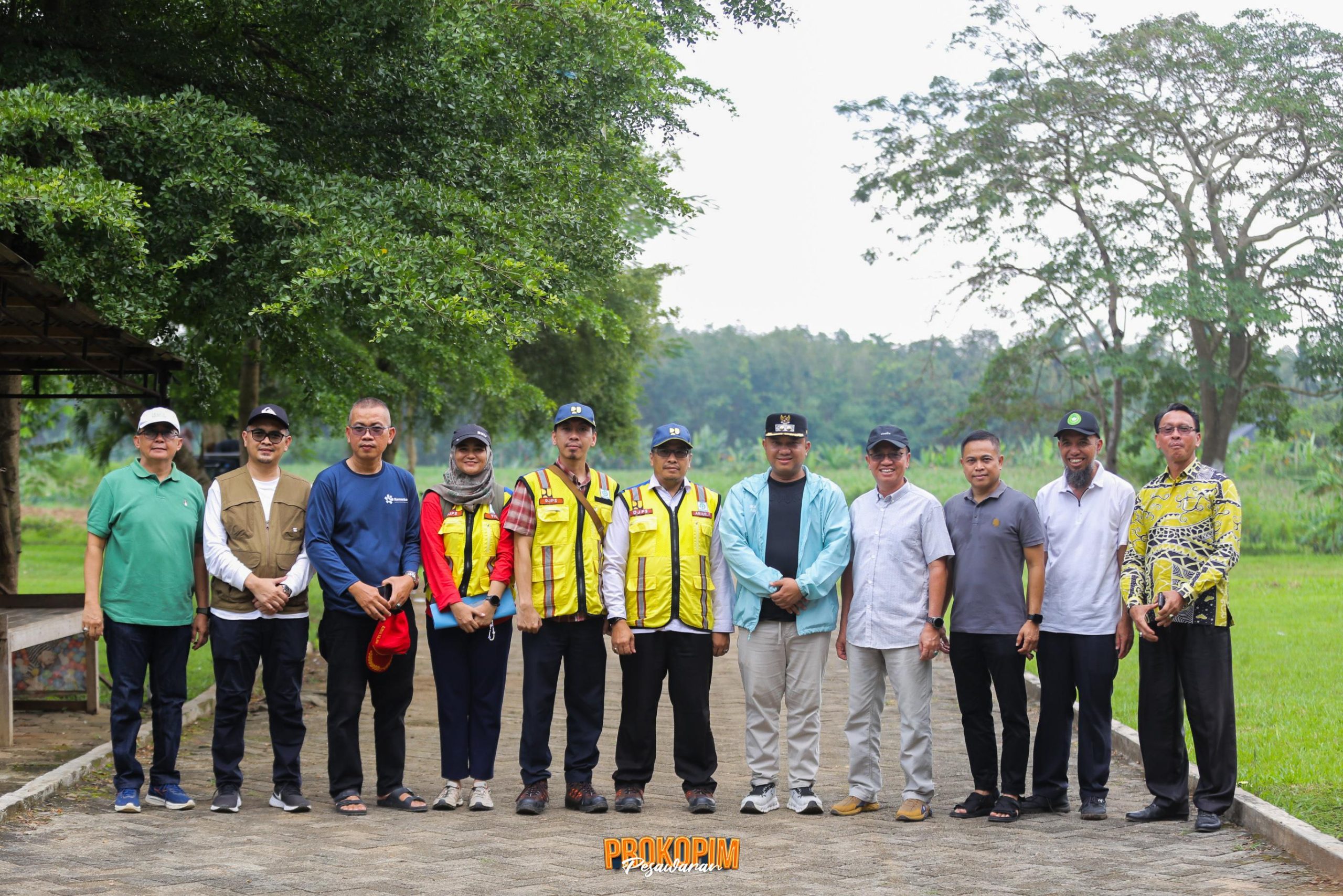 Wabup Pesawaran Dampingi Tim Kementerian PUPR Tinjau Calon Lokasi Sekolah Rakyat