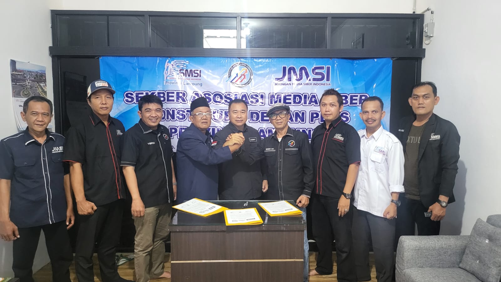 SMSI, JMSI Dan AMSI Bentuk Sekretariat Bersama