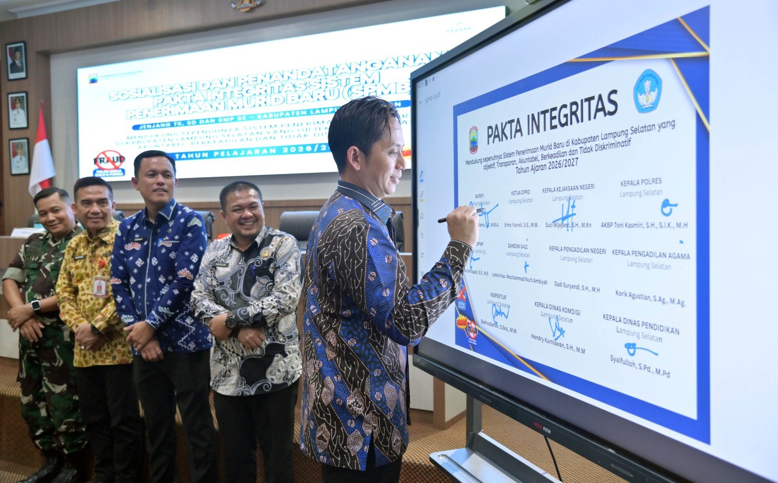 “No Titip, No Jastip!” Bupati Egi Tegas: Tak Ada Ampun bagi Kecurangan SPMB di Lampung Selatan