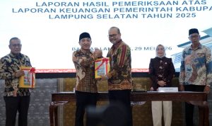 Konsistensi Satu Dekade, Lampung Selatan Kembali Pertahankan Opini WTP ke-10 dari BPK