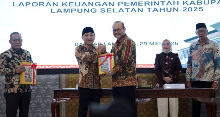 Konsistensi Satu Dekade, Lampung Selatan Kembali Pertahankan Opini WTP ke-10 dari BPK