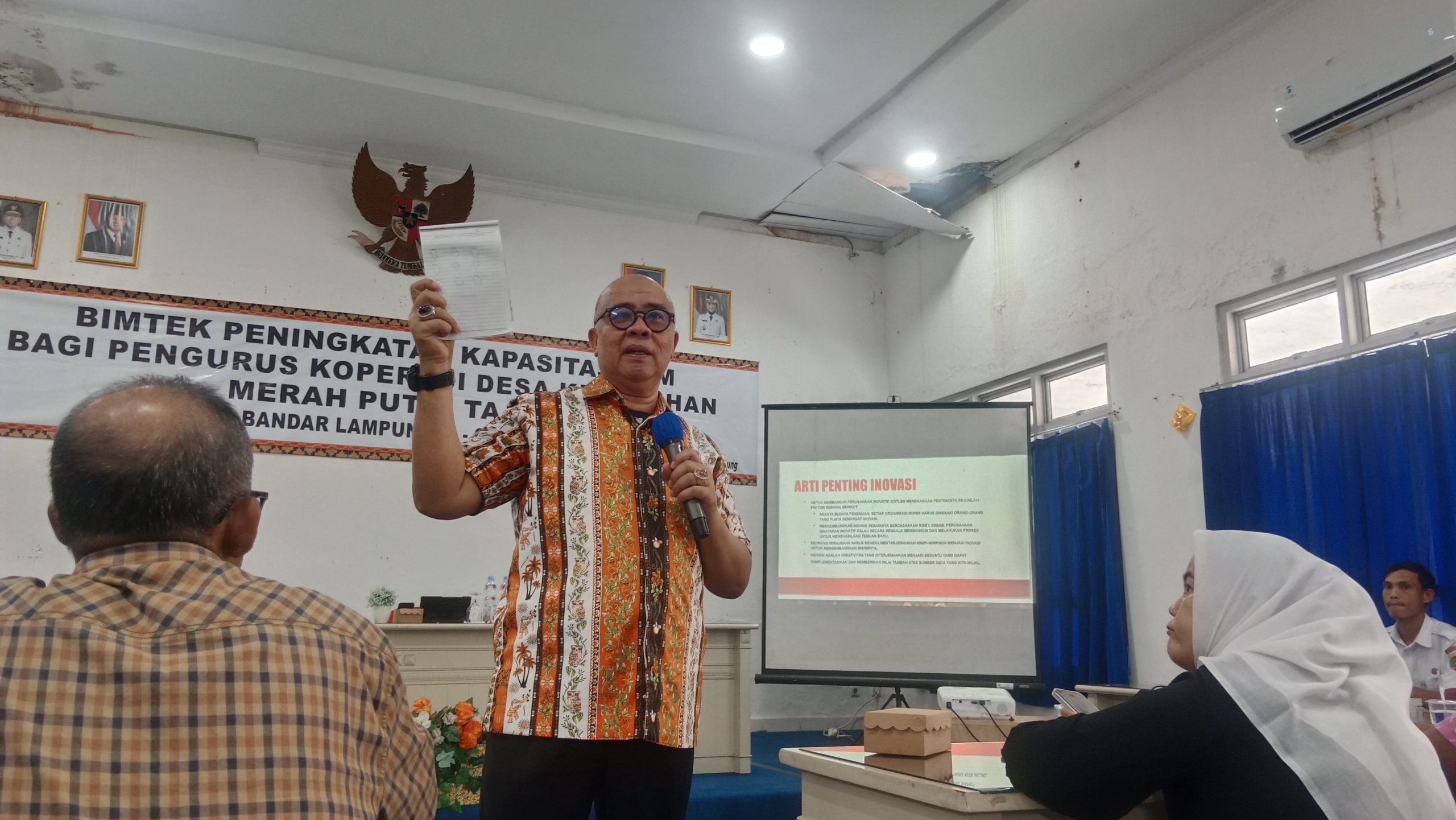 Bimtek SDM, Dr Topan Indra Karsa : Pengurus KDMP Harus Munculkan Inovasi