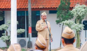 Pimpin Apel Mingguan, Plt. Bupati Lampung Tengah I Komang Koheri Tekankan Disiplin dan Kolaborasi ASN