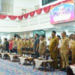 Hadir di Balai Keratun, Plt Bupati Lampung Tengah Dukung APDESI Merah Putih Sebagai Mitra Strategis Pembangunan Desa