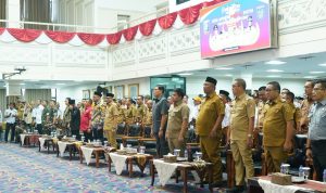 Hadir di Balai Keratun, Plt Bupati Lampung Tengah Dukung APDESI Merah Putih Sebagai Mitra Strategis Pembangunan Desa