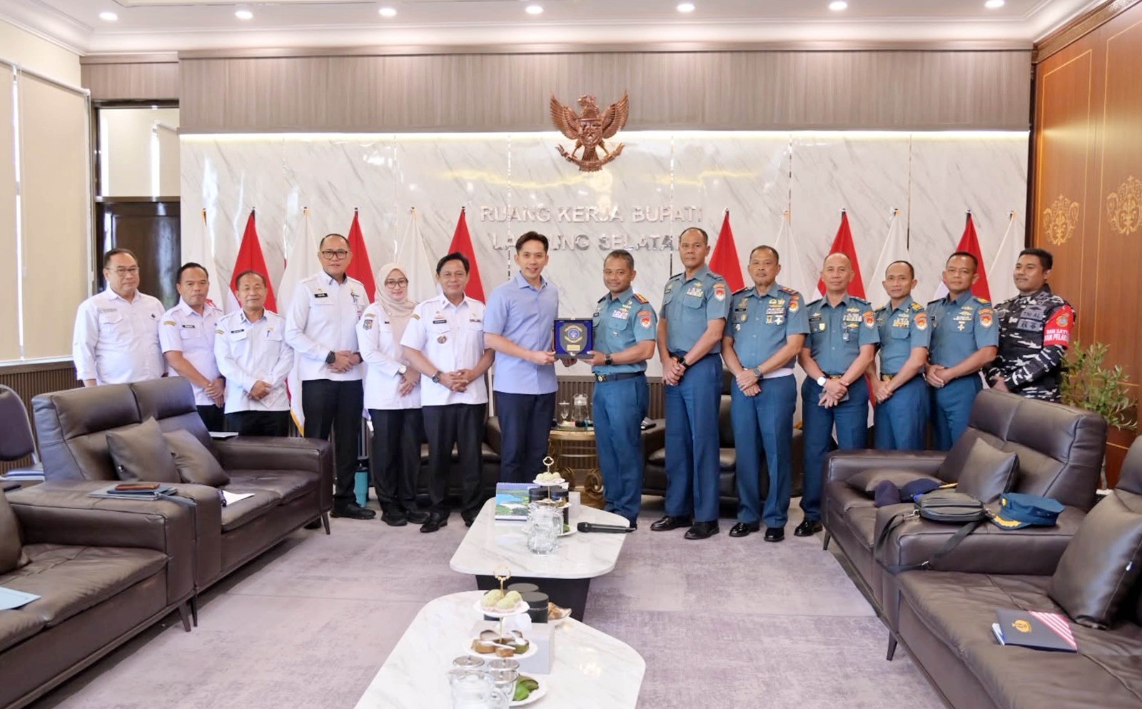 Sinergi Pemkab dan Lanal Lampung, Perkuat Keselamatan Wisata Pantai di Lampung Selatan