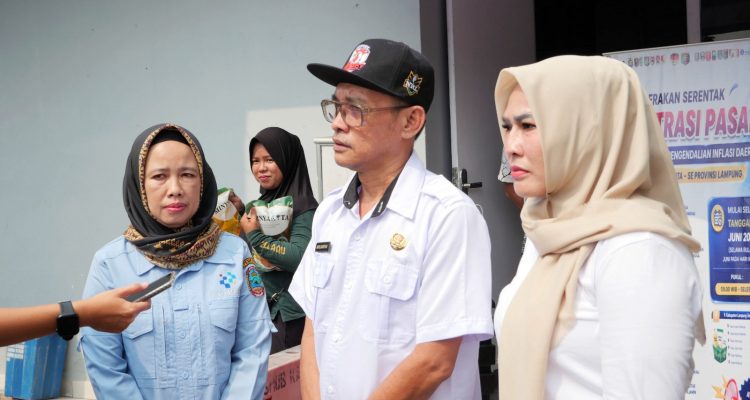 Kendalikan Inflasi, Pemkab Lampung Selatan Gelar Penetrasi Pasar Murah di Tiga Kecamatan
