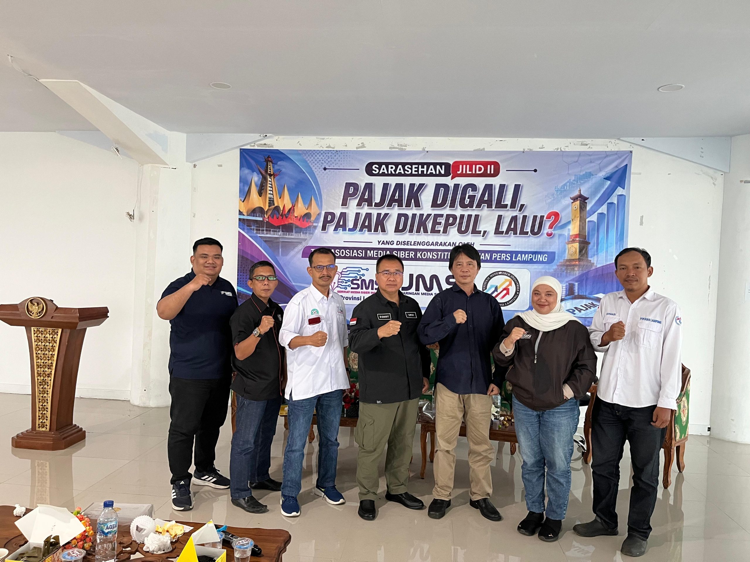 Sekber Konstituen Dewan Pers Sukses Gelar Sarasehan Jilid II Terkait Pajak