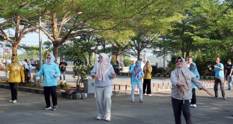 Jumat Sehat di GWH Kalianda, ASN Lampung Selatan Kompak Jaga Kebugaran Demi Pelayanan Prima