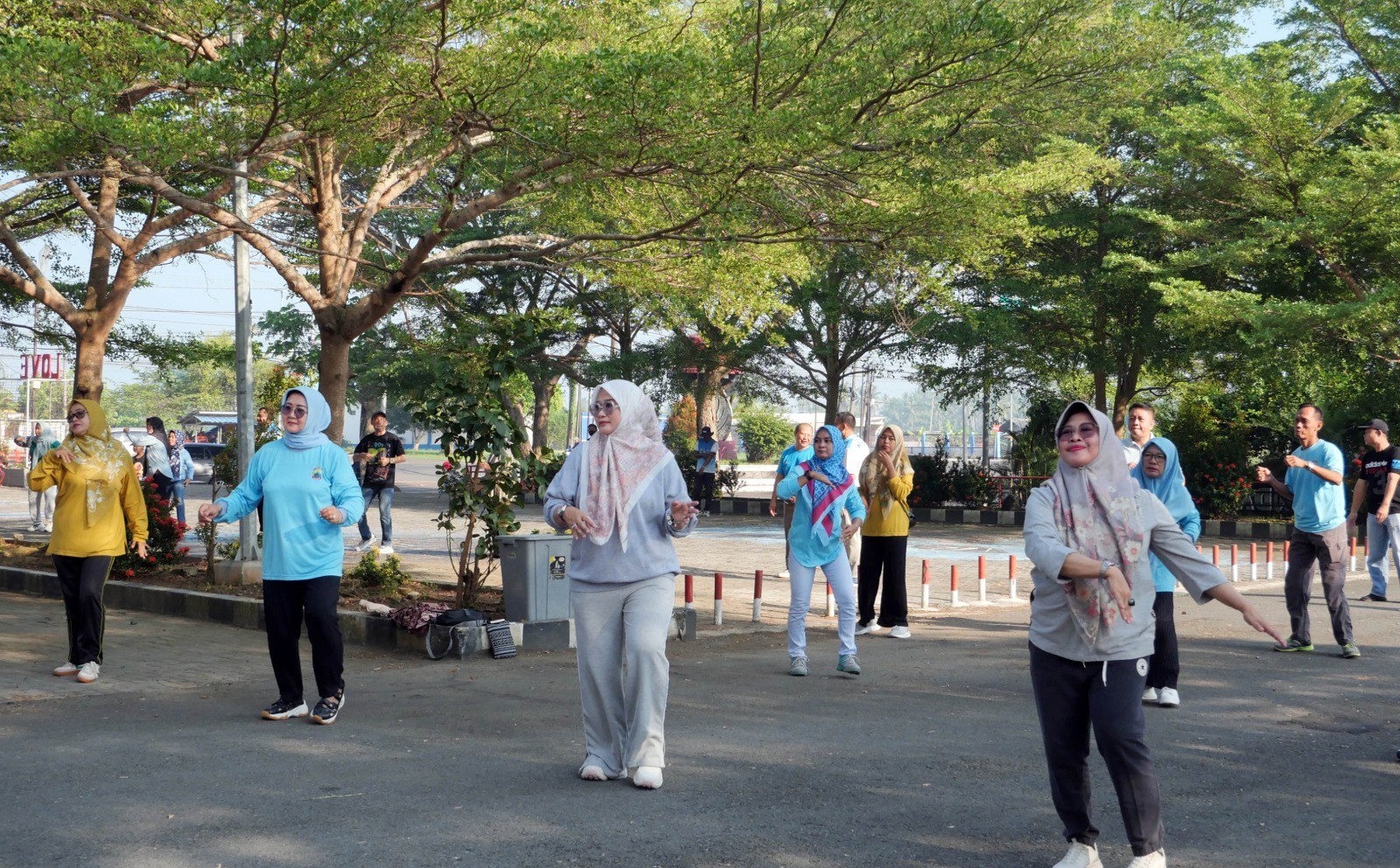 Jumat Sehat di GWH Kalianda, ASN Lampung Selatan Kompak Jaga Kebugaran Demi Pelayanan Prima