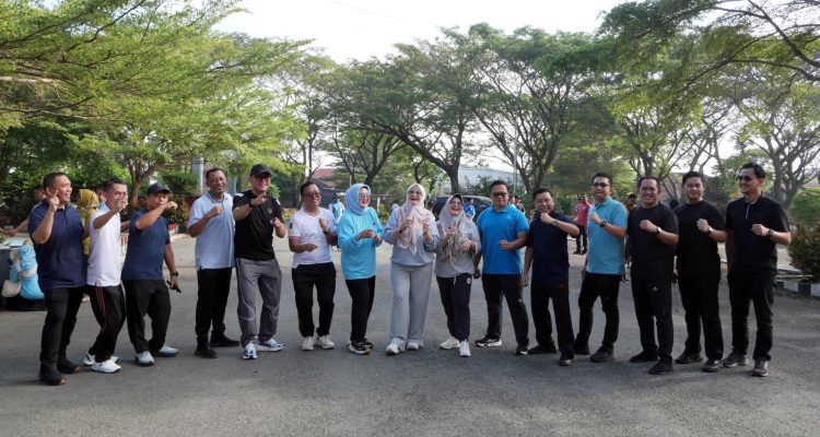 Jumat Sehat di GWH Kalianda, ASN Lampung Selatan Kompak Jaga Kebugaran Demi Pelayanan Prima