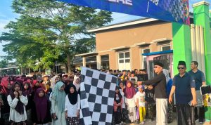 Jalan Sehat Sambut Haflah ke-10 Mathla’ul Anwar, Wabup Syaiful Apresiasi Peran Pesantren Cetak Generasi Berakhlak