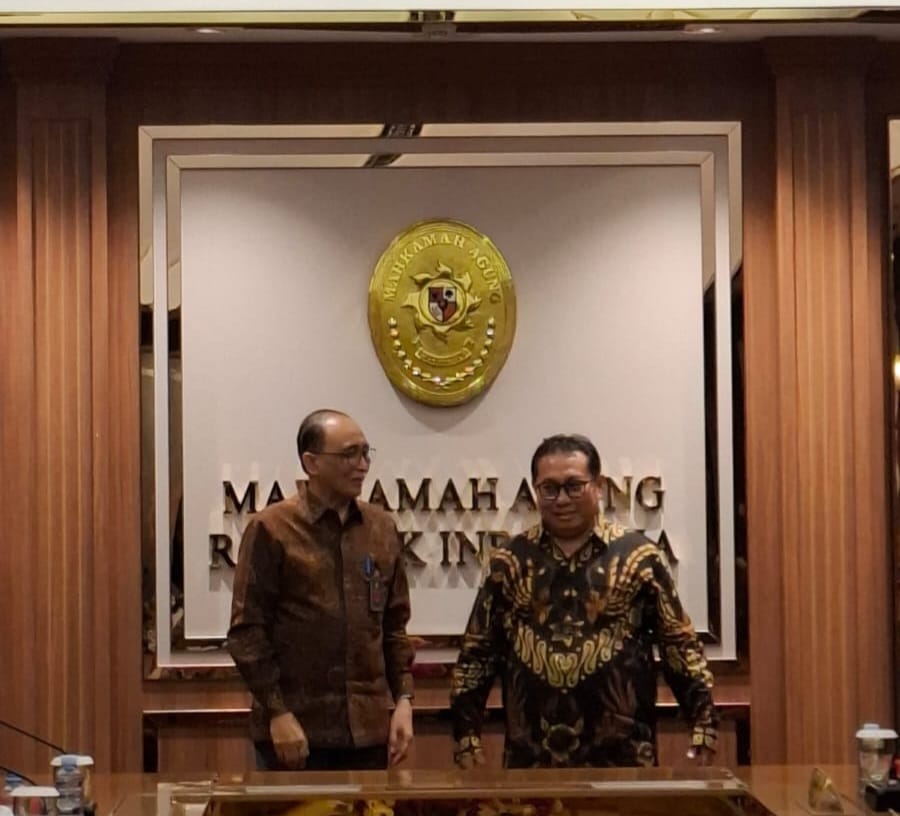 Ketua MA Terima Audiensi SMSI Bahas Budaya Mediasi