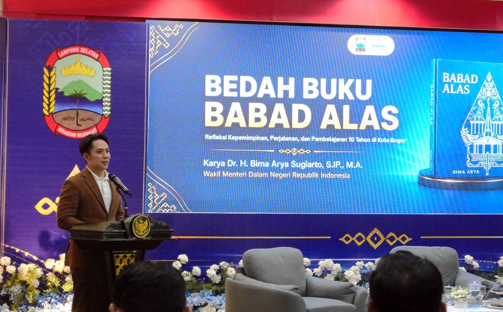 Bedah Buku Babad Alas di Lampung Selatan, Bima Arya dan Bupati Radityo Egi Dorong Lahirnya Pemimpin Masa Depan Indonesia Emas 2045