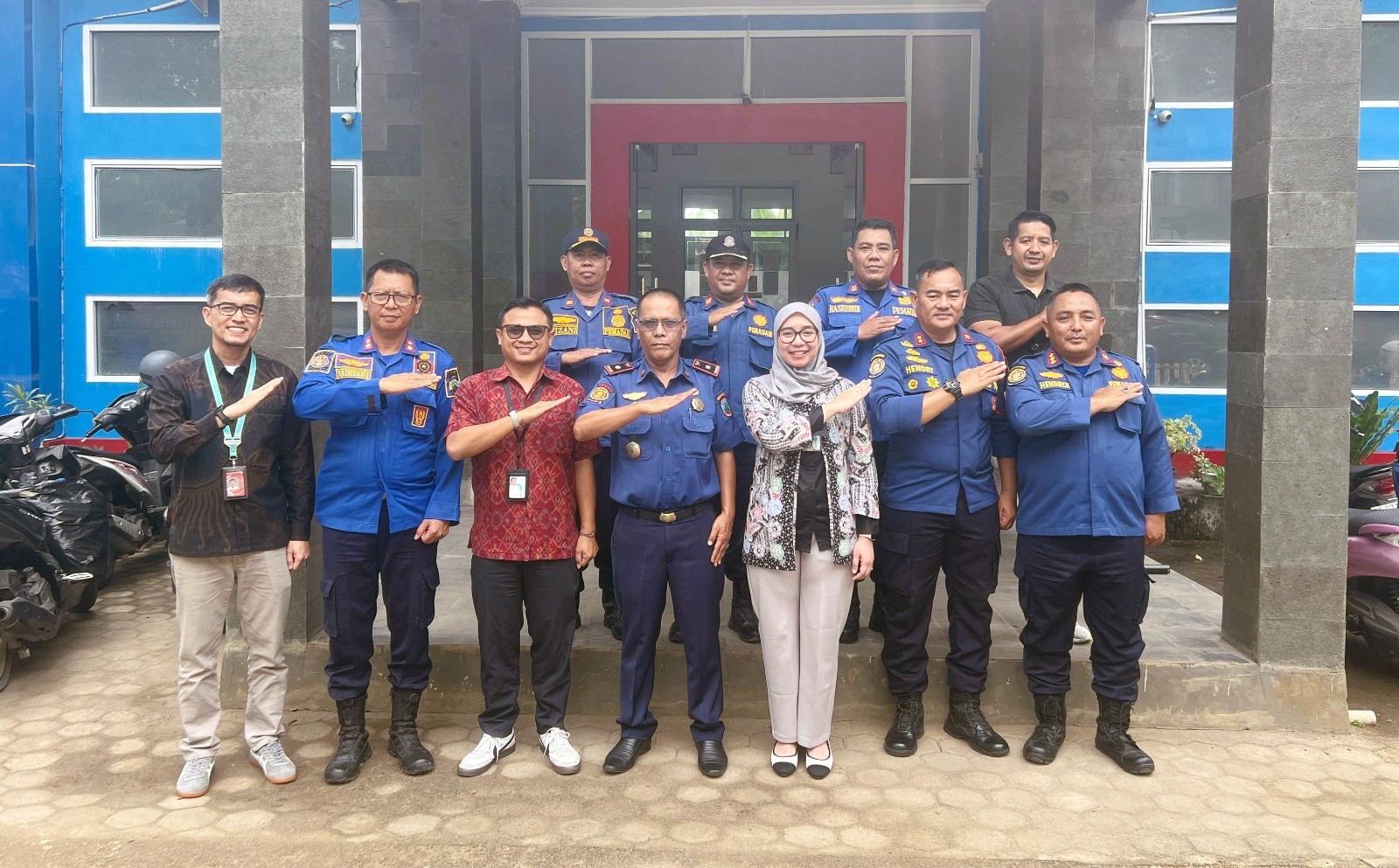 Damkarmat Lampung Selatan Siap Dukung Latihan Keadaan Darurat Skala Besar di Bandara Radin Inten II