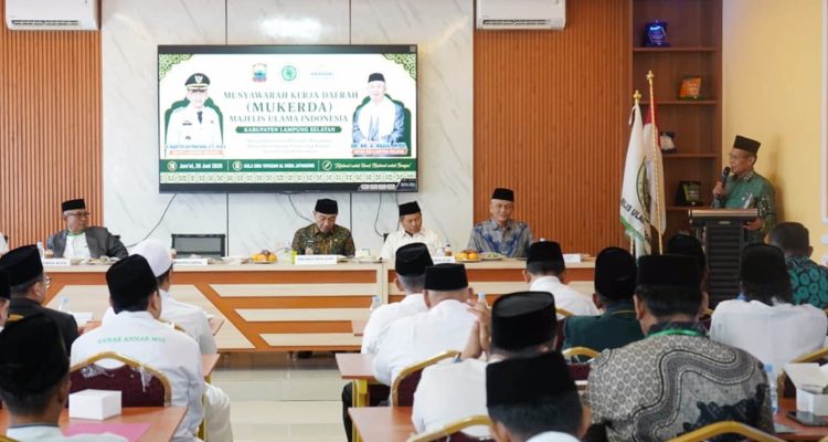 Mukerda MUI 2026, Wabup Syaiful Perkuat Sinergi Ulama dan Umara Demi Lampung Selatan Berkemajuan