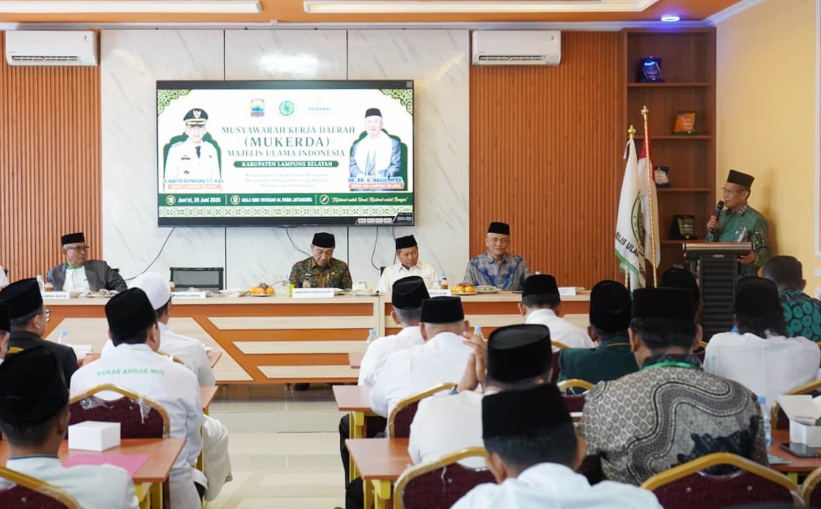 Mukerda MUI 2026, Wabup Syaiful Perkuat Sinergi Ulama dan Umara Demi Lampung Selatan Berkemajuan