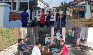 Kades Sukaraja Komandoi Langsung Pemasangan LampunJalan di Sukaraja 5