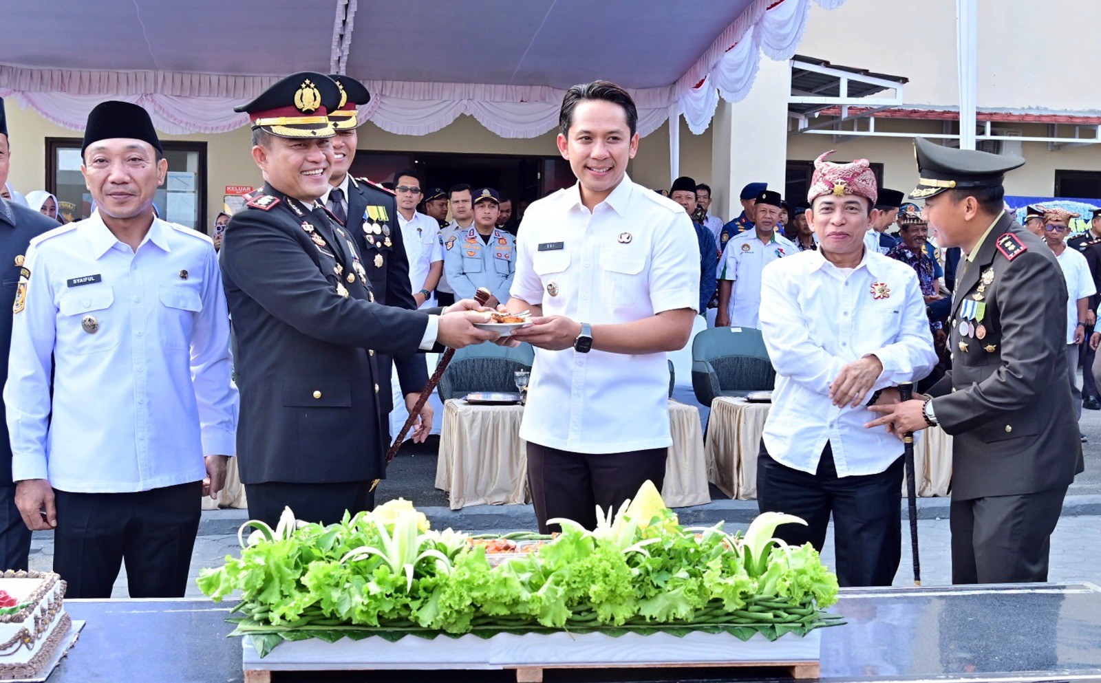 Bupati Egi Hadiri HUT ke-80 Bhayangkara, Kapolres Lampung Selatan Tegaskan Komitmen Pelayanan Terbaik bagi Masyarakat