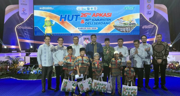 Perkuat Sinergi Antarkabupaten, Bupati Radityo Egi Pratama Hadiri HUT ke-26 Apkasi di Deli Serdang