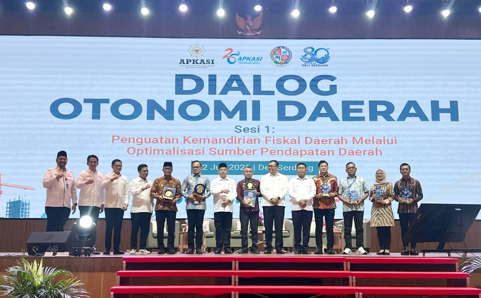 Perkuat Kemandirian Fiskal Daerah, Bupati Radityo Egi Ikuti Dialog Otonomi Daerah pada HUT ke-26 Apkasi