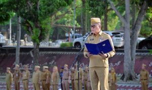 Apel Mingguan Jadi Momentum Pemkab Lampung Selatan Perkuat Disiplin dan Budaya Melayani ASN