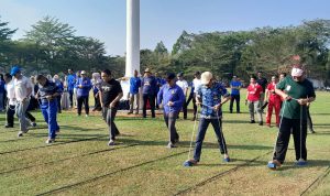 Semarak HUT Ke-19 Pesawaran Pemkab Gelar Apel Pembukaan dan Beragam Lomba Tradisional Semarak HUT Ke-19 Pesawaran Pemkab Gelar Apel Pembukaan dan Beragam Lomba Tradisional