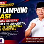 Donny Irawan : Anggota SMSI, Jaga Integritas Tolak Praktek Pemberitaan Bernuansa Pemerasan