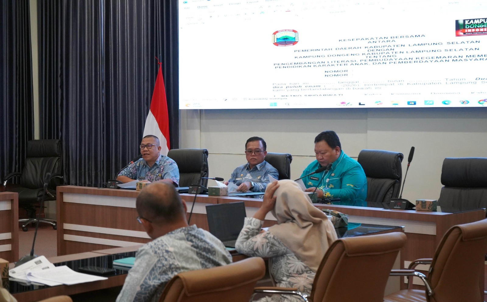 Pemkab Lampung Selatan Gandeng Kampung Dongeng, Gerakan Literasi Anak Diperkuat untuk Bangun Generasi Cerdas Berkarakter
