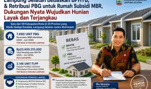 Lampung Selatan Buktikan Komitmen Dukung Rumah Subsidi MBR, Terbitkan 7.690 PBG Tertinggi di Provinsi Lampung