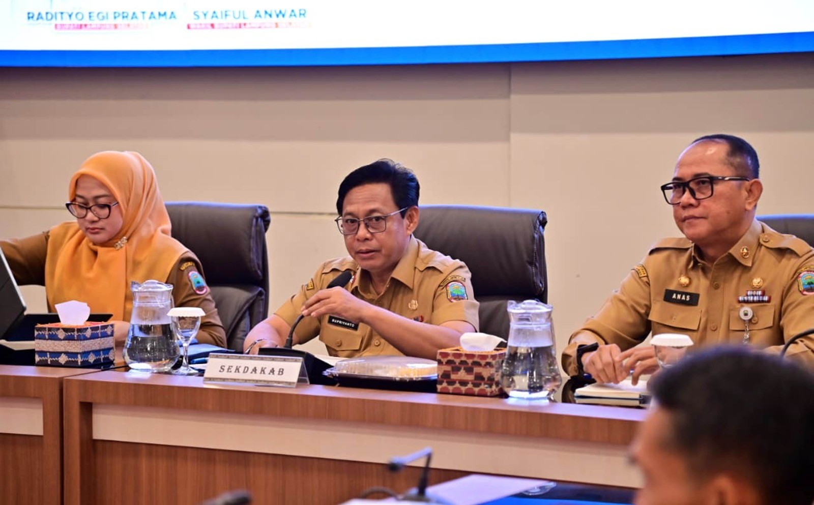 Perkuat Kepercayaan Publik, Sekda Supriyanto Minta Seluruh Perangkat Daerah Gencarkan Sosialisasi Halo Lamsel