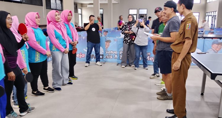 Atlit Tenis Meja PWI Lampung, Siap Rebut Emas Terbanyak Di Porwanas 2027